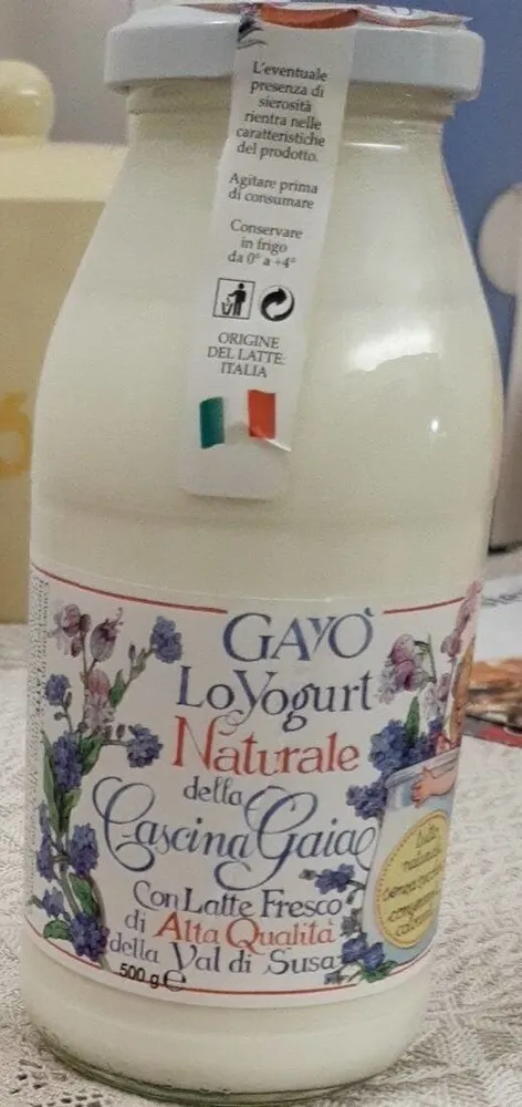 Lo yogurt naturale della Cascina Gaia
