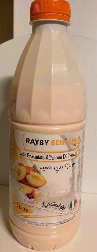 Rayby lait fermenté arome de peche