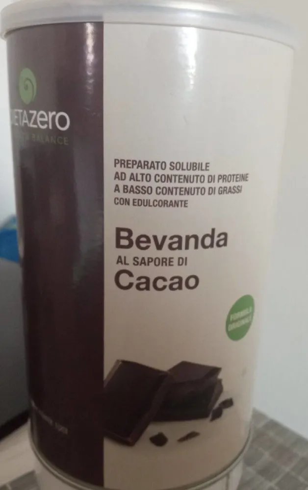 Bevanda al sapore di cacao