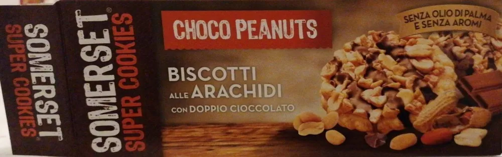 Super cookies choco peanuts