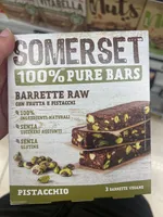 Barrette Raw Pistacchi E Frutta