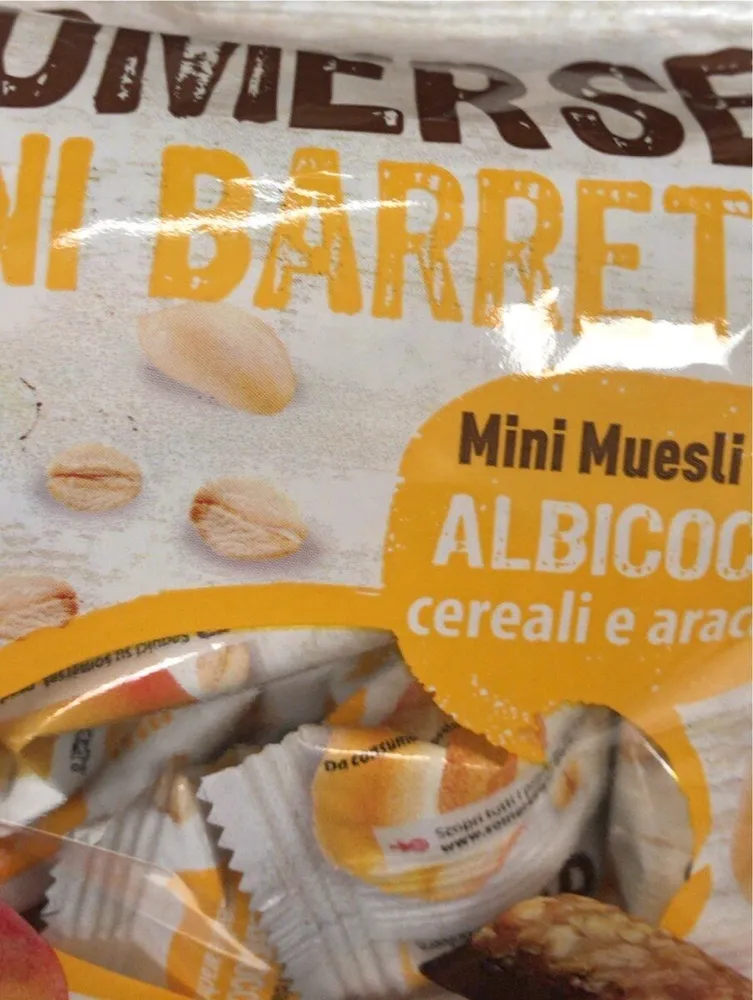 Minibarrette albicocca