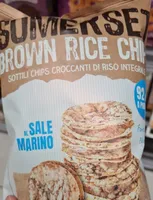 Brown rice chips