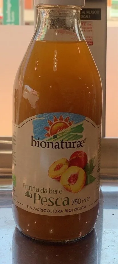 Frutta da bere alla Pesca