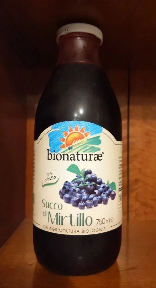Succo di mirtillo