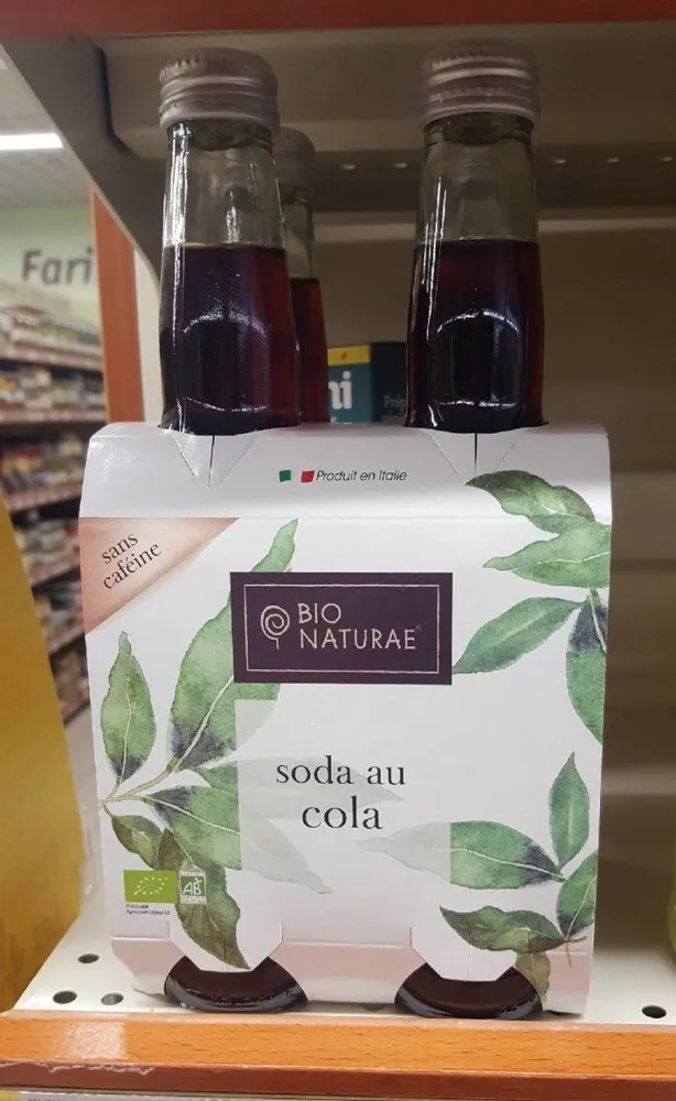 Soda au cola sans caféine
