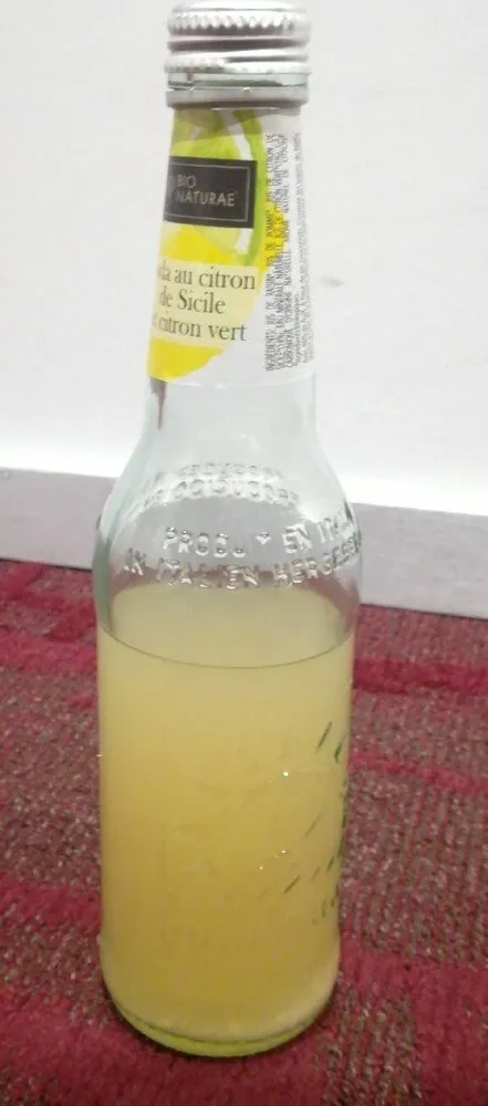 Soda au citron de Sicile et citron vert
