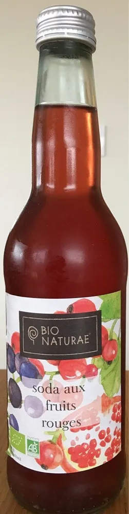Soda aux fruits rouges