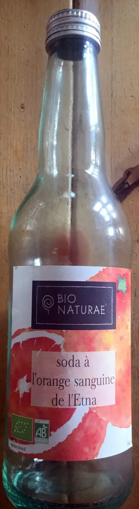Soda à l'orange de l'Etna