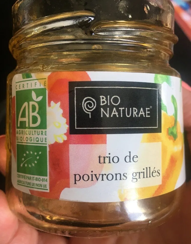 Trio de poivrons grillés