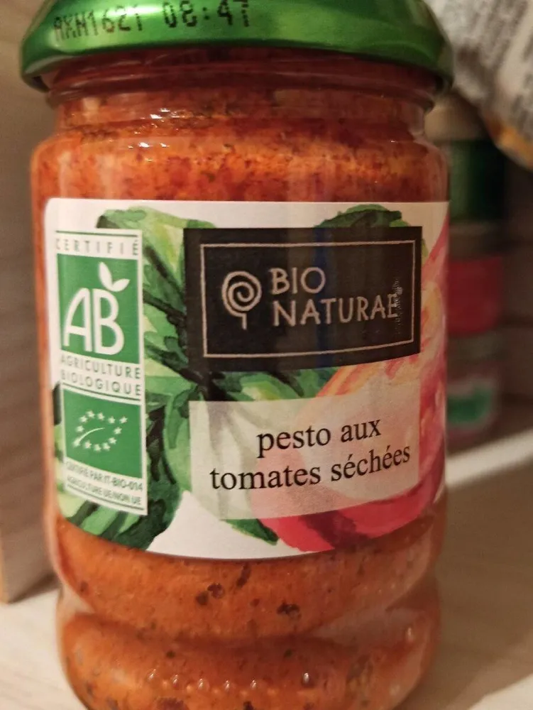Pesto aux tomates séchées