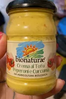 Crema al tofu peperoni e curcuma