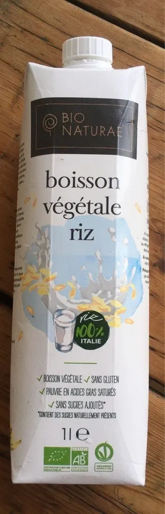 BIO NATURAE Boisson végétale riz