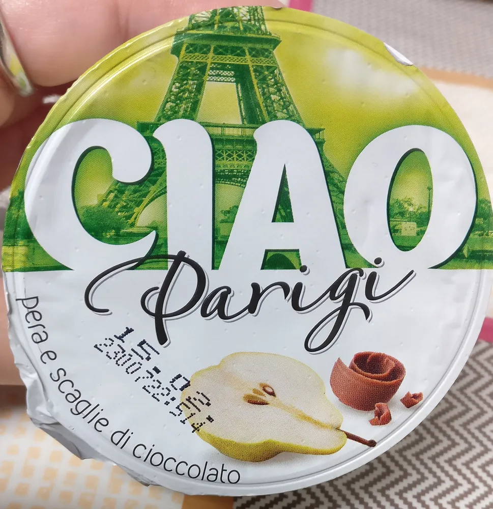 ciao Parigi pera e cioccolato