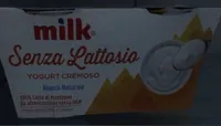 Senza Lattosio yogurt cremoso bianco naturale