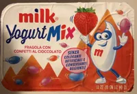 Yougurt mix fragola confetti