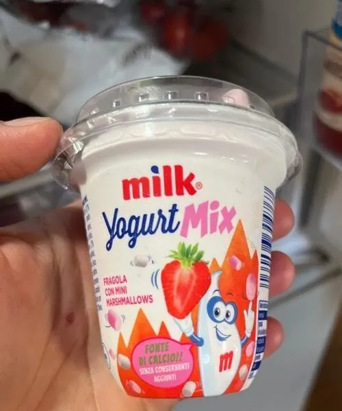 Yogurt marshmallow