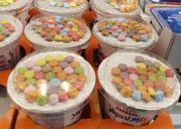 Yogurt  con confetti cioccolato milk