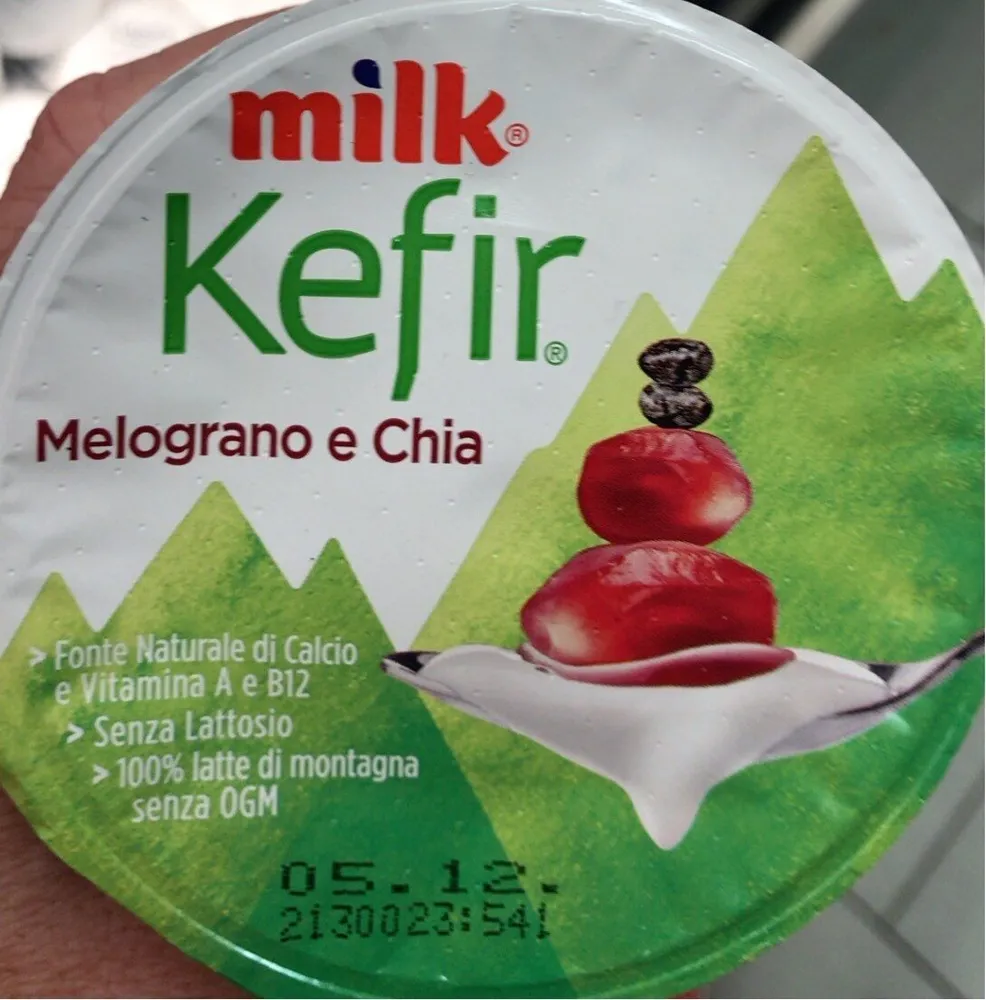 Kefir melograno e chia