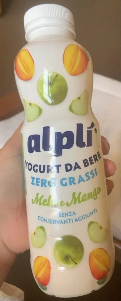 Yogurt da bere mela e mango
