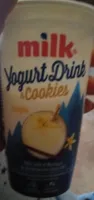 Yogurt drink e cookies