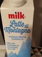 Latte di montagna parzialmente scremato