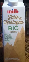 Latte di montagna bio intero