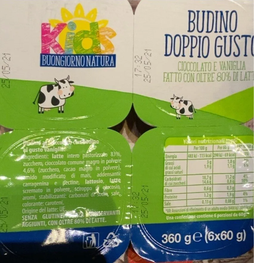 budino doppio gusto