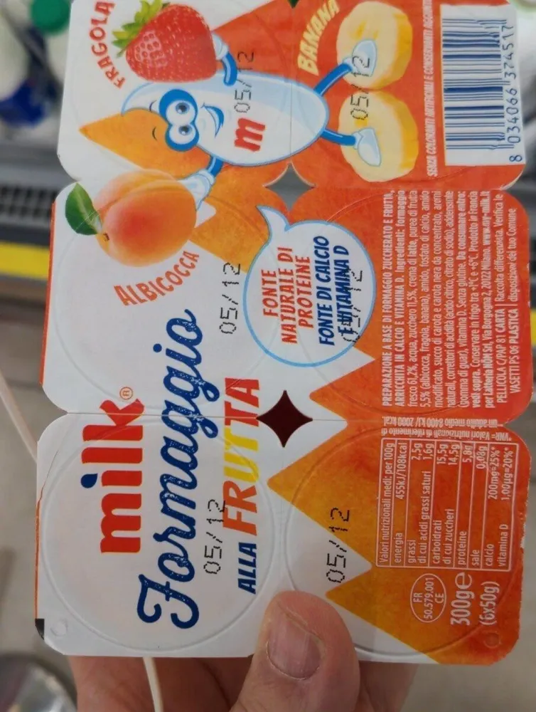 Formaggio alla frutta