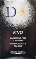 Sale marino fino alimentare