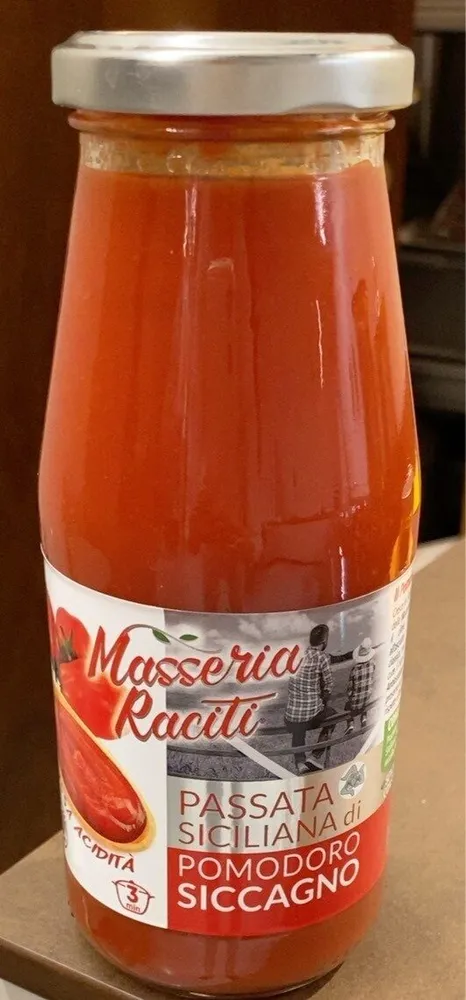 Passata siciliana di Pomodoro Siccagno