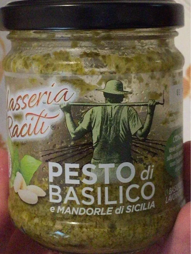 Pesto di Basilico e mandorle di Sicilia