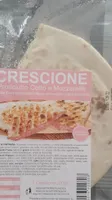 Crescione prosciutto cotto e mozzarella