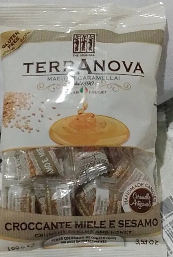 Croccante miele e sesamo