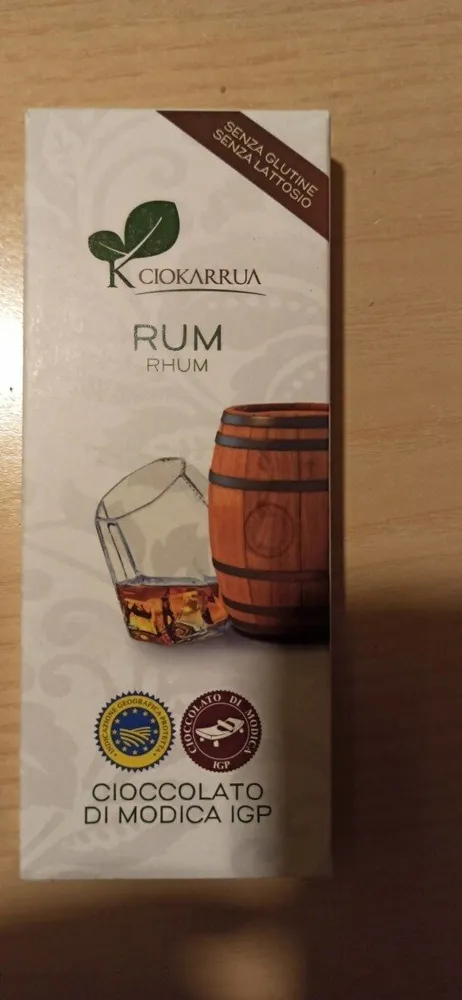 Cioccolato al rum