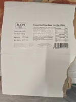 Frozen Red Pizza Base