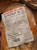 Pizza pala aux légumes