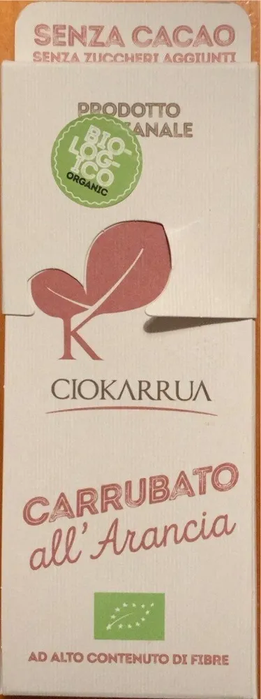 Carrubato all’Arancia