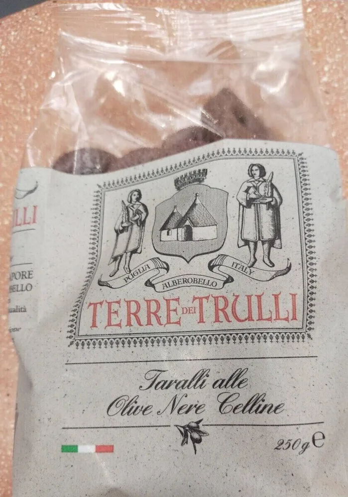 Taralli alle olive nere celline
