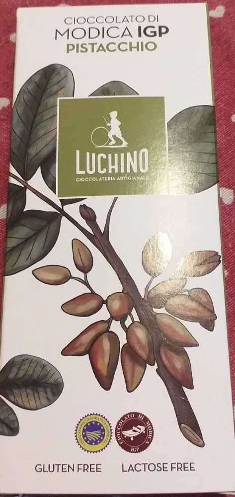 Cioccolato di Modica Igp pistacchio