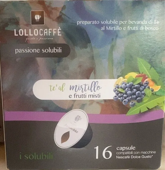 Capsule Té al mirtillo E frutti misti