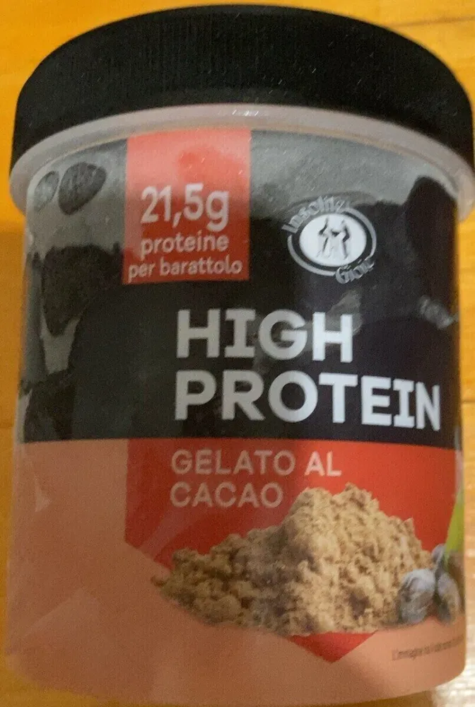 Gelato al cacao high protein