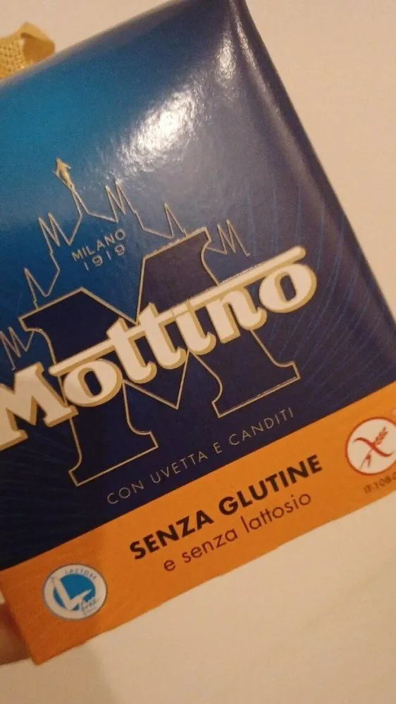 Mottino con uva e canditi - Senza Glutine