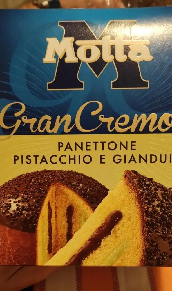 Panettone pistacchio e gianduia