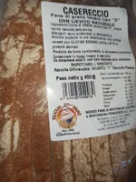 Pane di grano tenero tipo 0 con lievito naturale