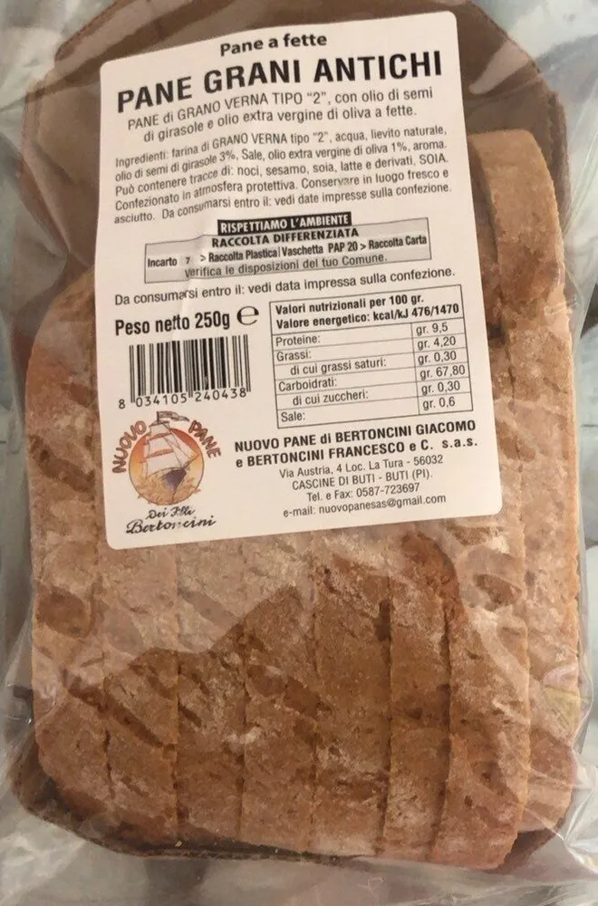 Pane grani antichi