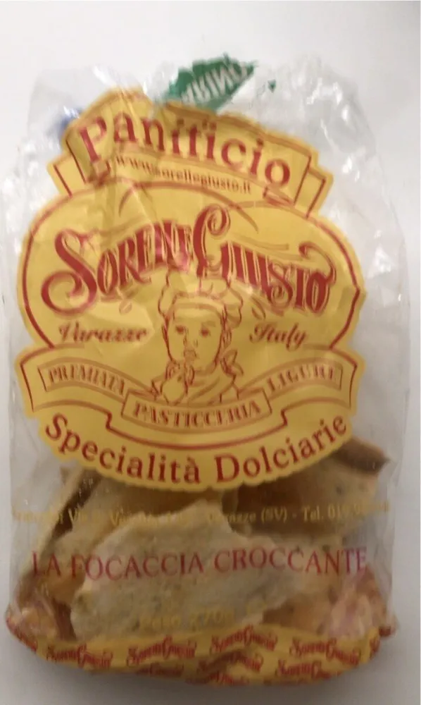 Focaccia croccante