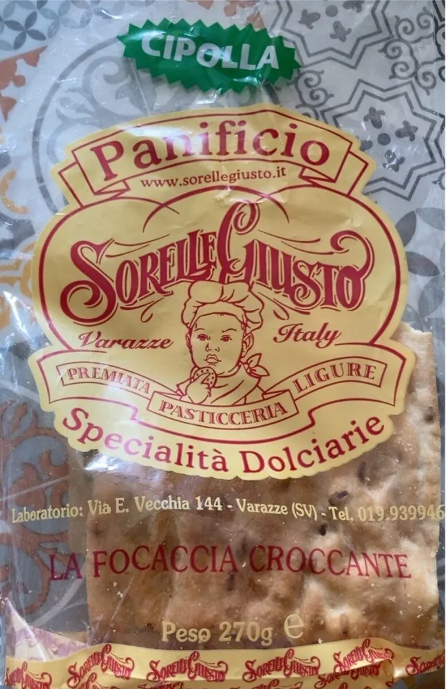 La Focaccia crocante