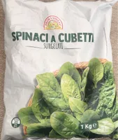 Spinaci a cubetti