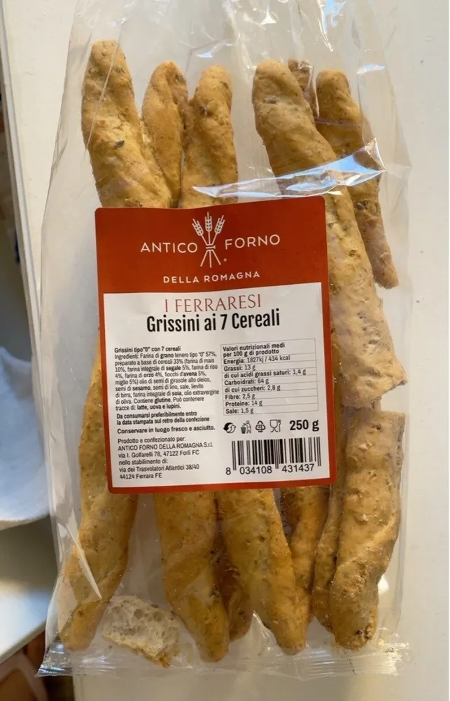Grissini ai 7 cereali